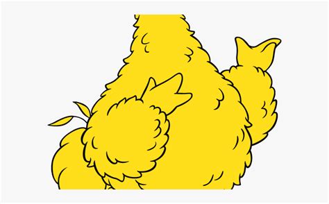 Sesame Street Big Bird Coloring Pages Free Transparent Clipart