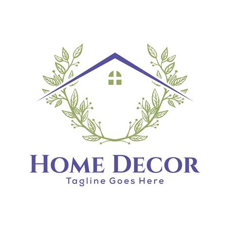 Premium Vector Home Decor Logo Design