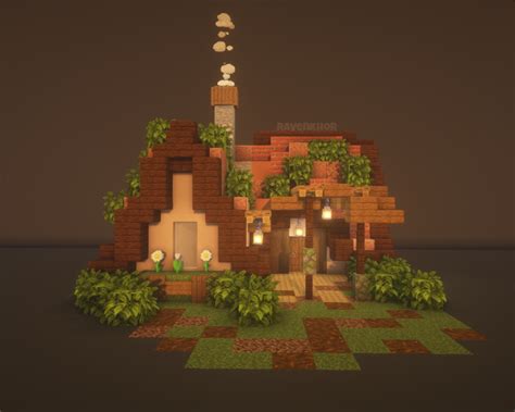 Tiny Cozy Cottage Build 🍂 Rminecraft