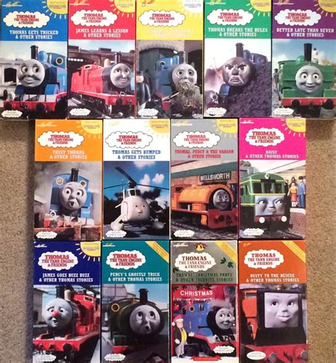 Thomas The Tank Engine And Friends Set Of Vhs Tapes Vintage The Best