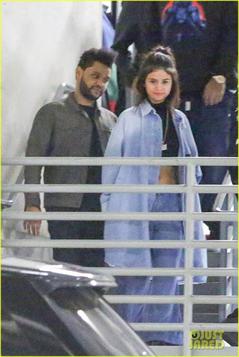 Selena Gomez And The Weeknd Hold Hands For Date Night Photo 3848538 Selena Gomez Photos Just