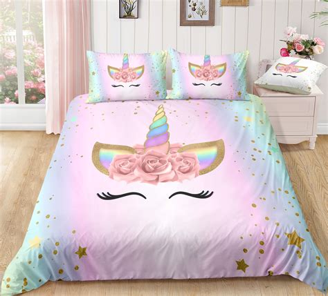 unicorn bedding set