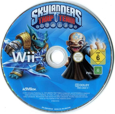 Skylanders Trap Team 2014 Wii Box Cover Art Mobygames