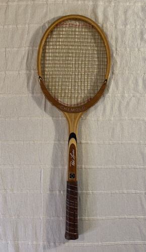 Vintage Chemold Rod Laver Autograph Wooden Tennis Racquet Medium Grip 4