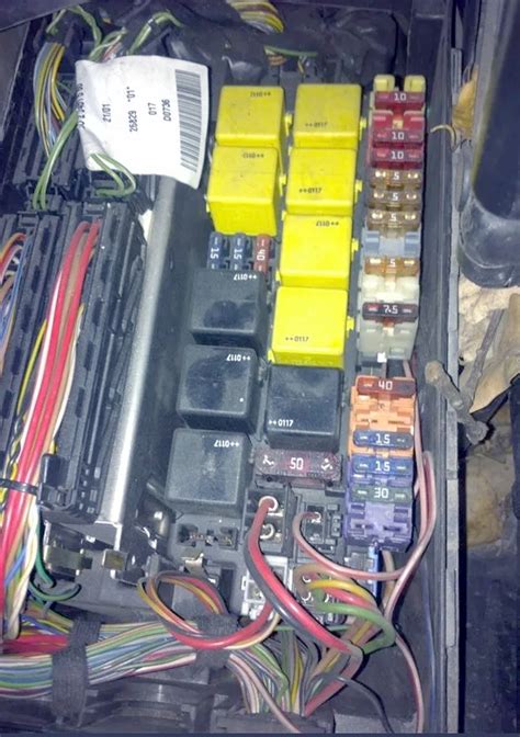 Fuse Box Diagram Mercedes W220 And Relay With Designation And Location