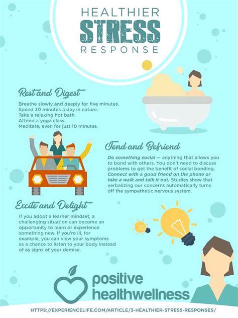 Psychology Infographic 3 Healthier Stress Responses Positive Health