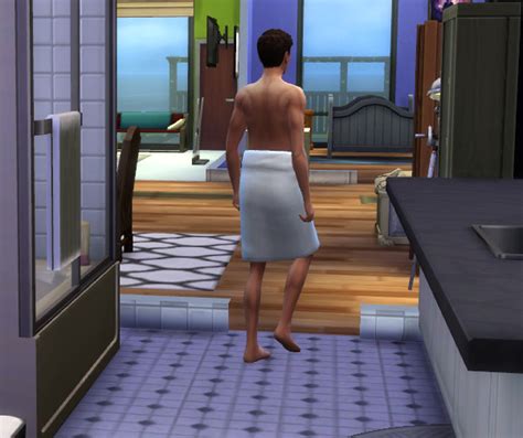 Change Into Towel Everywhere 1177 By Shimrod101 At Mod The Sims