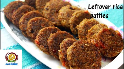 Try This Rice Patties With Leftover Rice And Recreate A New Dish Youtube