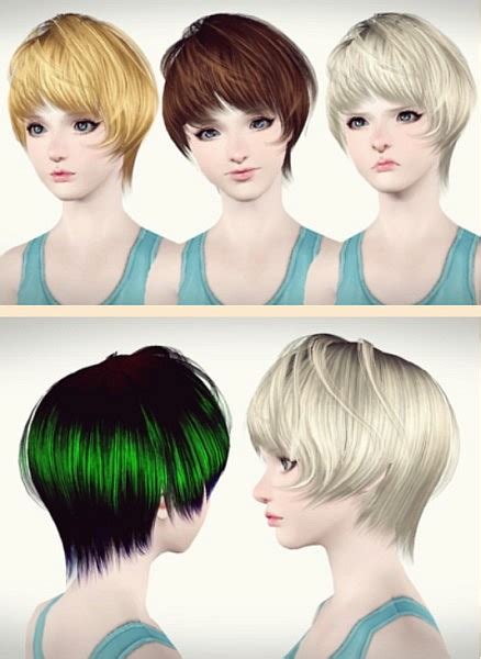 Newsea Hair Dump Part 2 By Magically Delicious Sims 3 Hairs