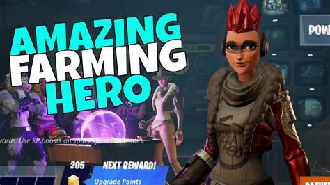 Amazing Farming Hero Build Pathfinder Jess Gameplay Fortnite Save The