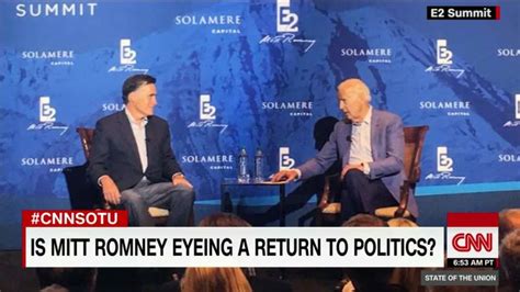 The Romneys Return To Politics Cnn Politics