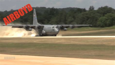 C 130 Landing And Takeoff Ft Mccoy Youtube