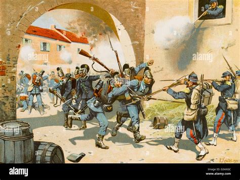 Battle Of Sedan 1870 Stock Photo Alamy
