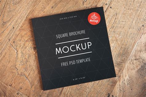 Free-PSD-Square-Brochure-Mockup | Free Mockup