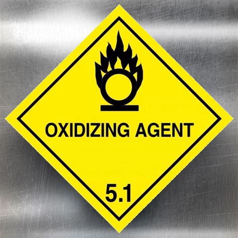 Class Oxidizing Agent Placards Hazlabels Direct