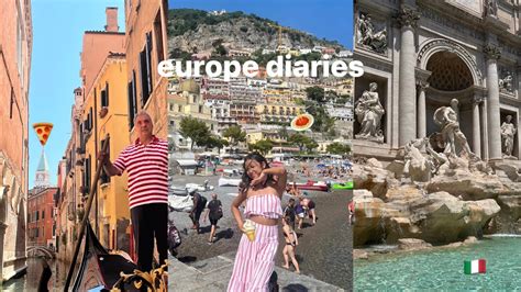 Europe Diaries 🍝 Italy Youtube