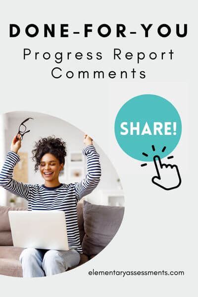 101 Progress Report Comments Youll Find Helpful