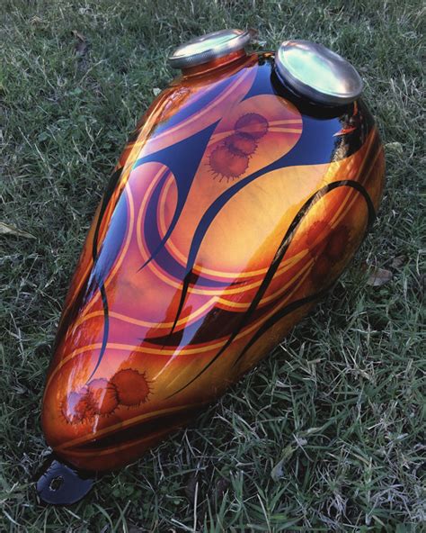 Chemical Candy Customs Custom Paint Motorcycle Custom Motorcycle