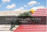 Pictures of Install Metal Roof Over Shingles Video