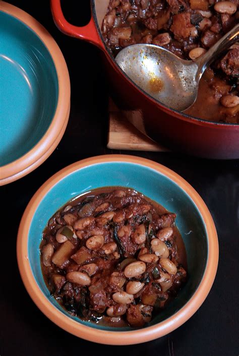 Cream cheese in a bowl with a mixer until smooth. Cranberry Bean Mole with Butternut Squash | Local Food Rocks