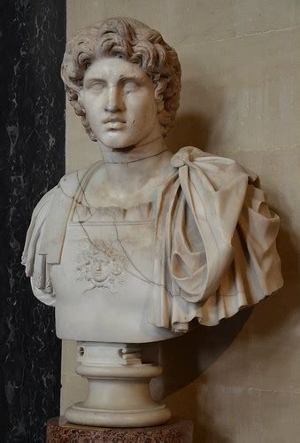 Roman Bust Of Alexander The Great Excavated From The Ruin Flickr
