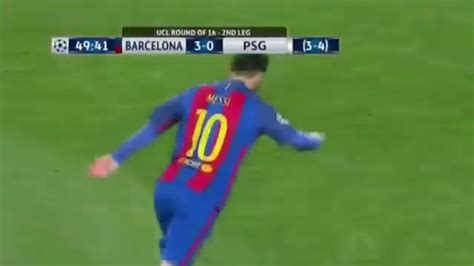 Neymar (barcelona) converts the penalty with a right footed shot to the bottom right corner. Barcelona vs PSG 6-1 Goles 09 03 2017 Champions League ...