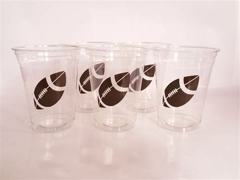 Party Cups, Football Party Cups, Boy Birthday Party Cups, Superbowl Party Cup, Party Cups 