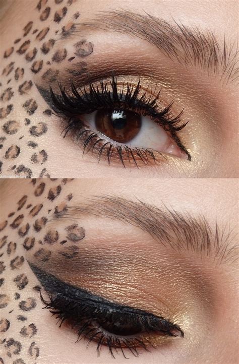 Pretty Leopard Makeup Adjusting Beauty