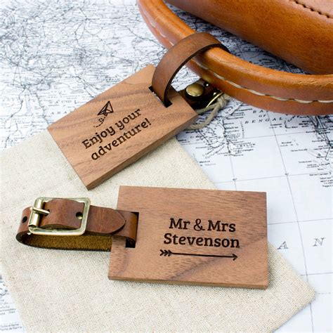 Personalised Luggage Tag Mr And Mrs By Create Gift Love