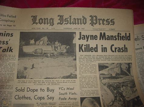 Autopsy Photos Of Jayne Mansfield