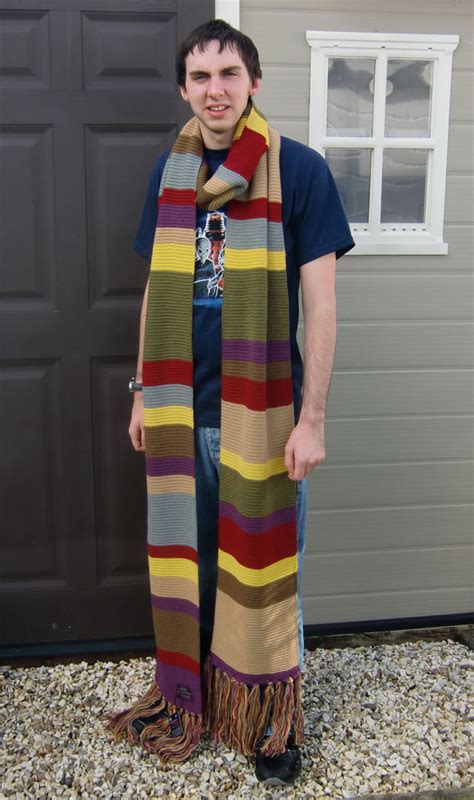 4th Doctor Official Replica Scarf Back In Stock Merchandise Guide