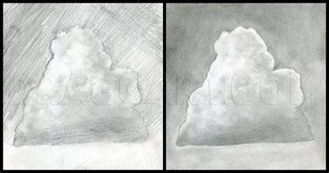 How To Draw Realistic Clouds Draw Clouds Step By Step Drawing Guide