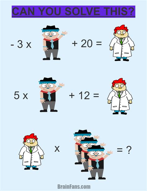 Tricky Maths Puzzles With Answers Maths For Kids