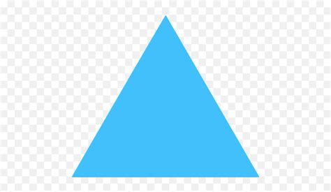 Caribbean Blue Triangle Icon Triangle Pngblue Triangle Logos Free