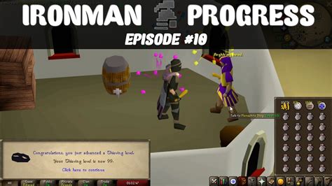 Osrs First 99 On The Ironman Set For Cash Youtube