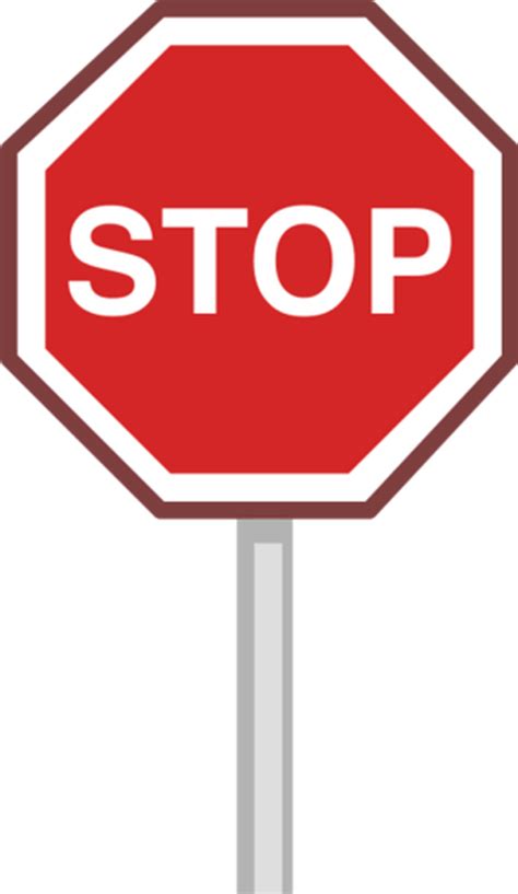 Sign Stop Png Transparent Image Download