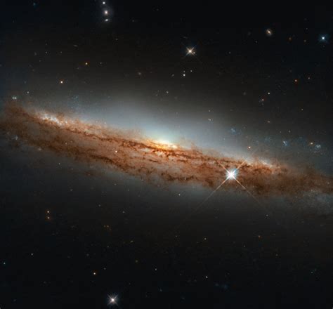 Spiral galaxy in profile | Today's Image | EarthSky