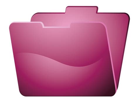 Pink Folder Icon No Background Estudioespositoymiguel Ar