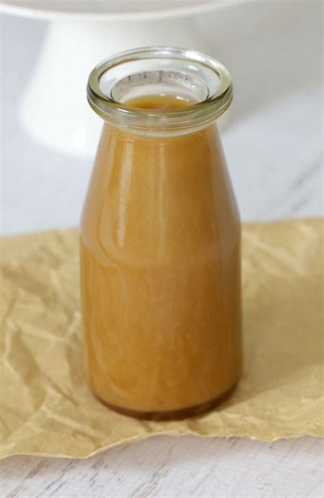How To Make A Really Easy Butterscotch Sauce Recipe Butterscotch Sauce Homemade Condiments