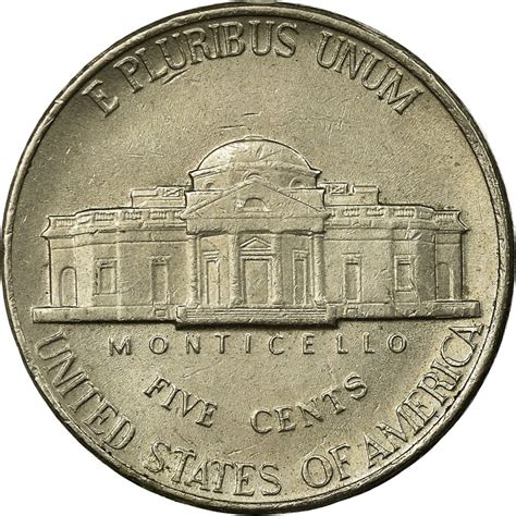 Five Cents 1991 Jefferson Nickel Coin From United States Online Coin