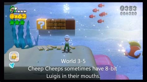 Super Mario 3d World 8 Bit Luigi Locations Part 7 Youtube