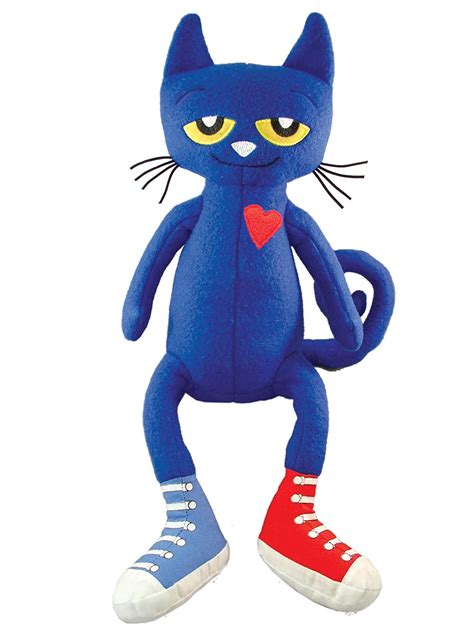 Merry Makers Pete The Cat Plush Doll 145 Inch New Free Shipping Ebay