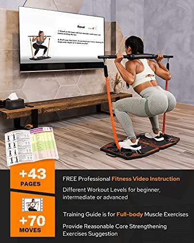 Premfit Ab Stimulator Gonex Portable Home Gym Workout Equipment With