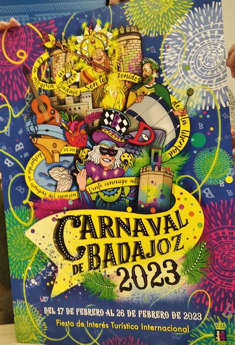Carnaval De Badajoz 2023 Este Es El Cartel Que Anuncia El Carnaval De