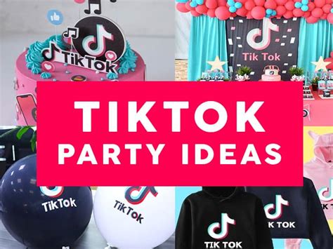 Free Tiktok Party Printables Party With Unicorns