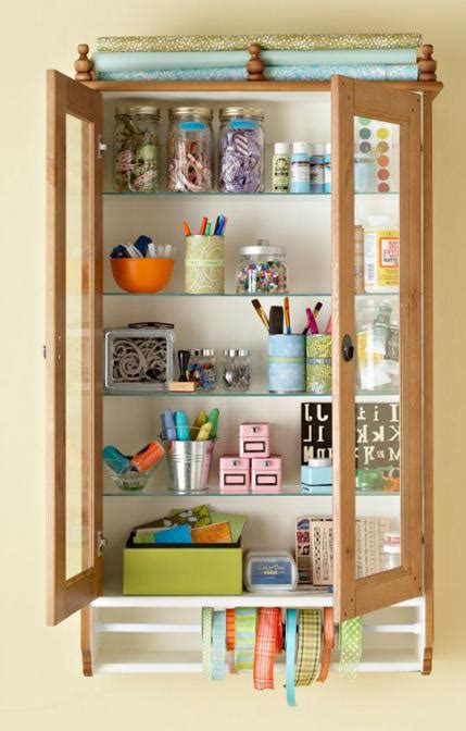 Add a bar to store ribbon and small baskets to hold rulers, scissors, and. Organize Your Sewing Room | AllPeopleQuilt.com