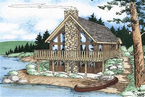 Log Cabin House Plan 1 Bedrms 00 Baths 1702 Sq Ft Plan 177 1005