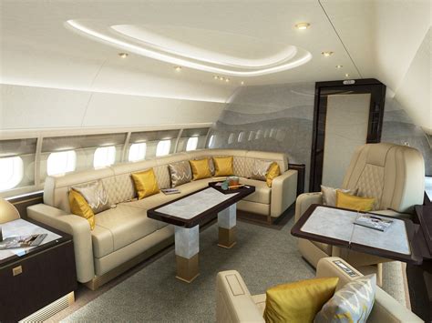 Private Business Jet A Sleek Ultra Modern Concept Collaboration