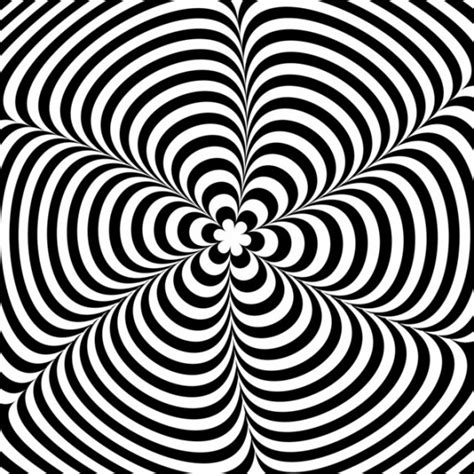 Moving Black And White Illusion