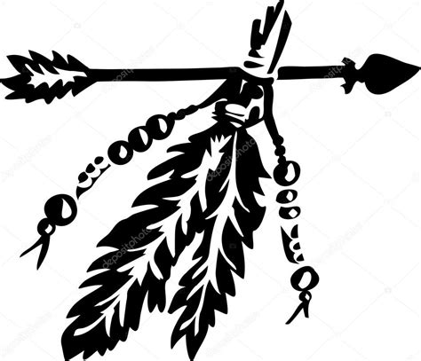 Free Svg Indian Arrow With Feather Svg 3315 File For Cricut